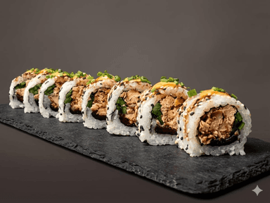 #57 Uramaki: Łosoś Grillowany